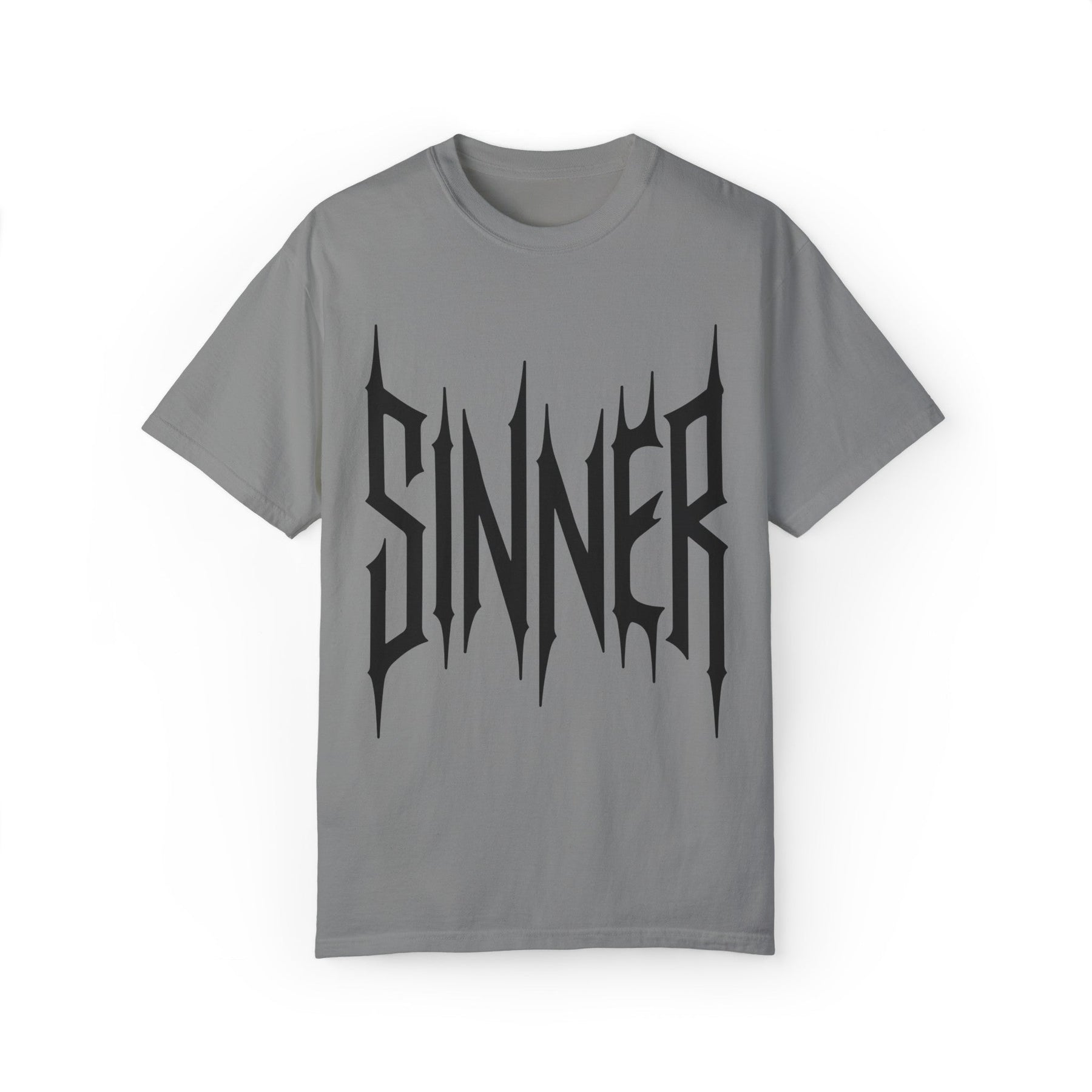 Sinner Oversized Beefy Tee - Goth Cloth Co.T - Shirt22050147108112330512