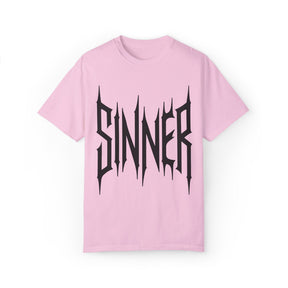 Sinner Oversized Beefy Tee - Goth Cloth Co.T - Shirt50406820288923684336