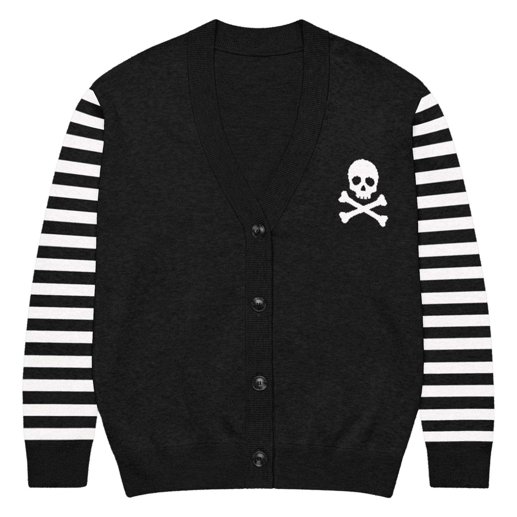 Skeleton Crew Knit Cardigan - Goth Cloth Co.9736151_21032