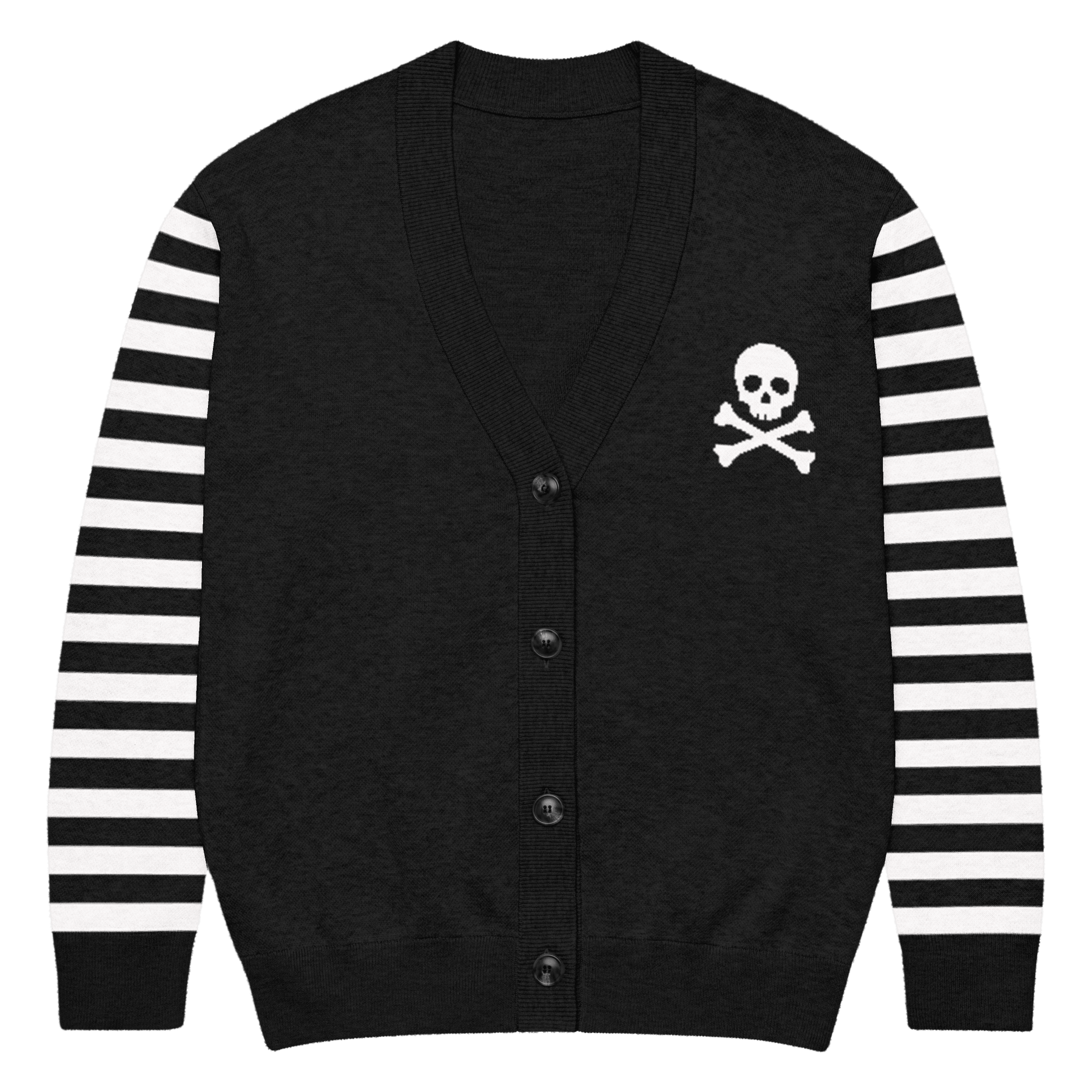 Skeleton Crew Knit Cardigan - Goth Cloth Co.9736151_21033