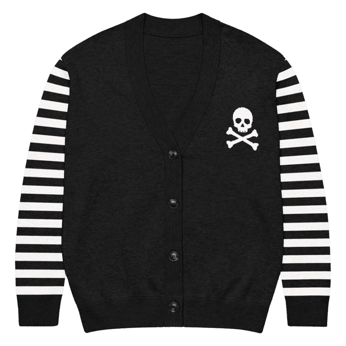 Skeleton Crew Knit Cardigan - Goth Cloth Co.9736151_21035