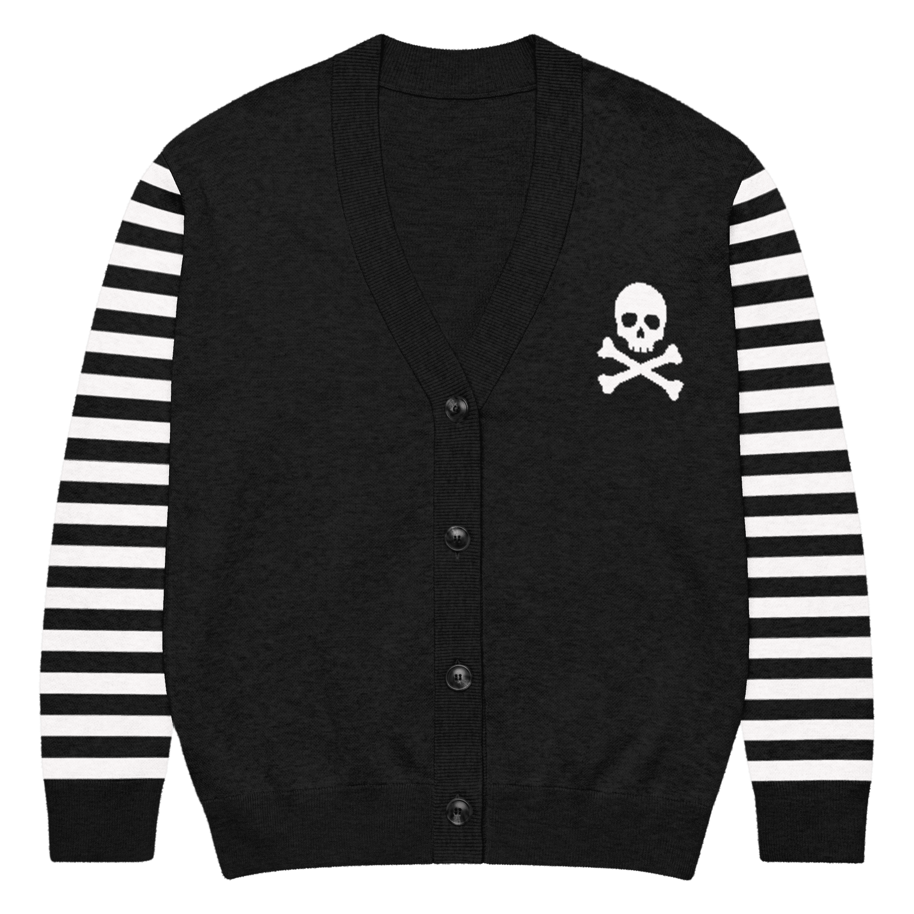 Skeleton Crew Knit Cardigan - Goth Cloth Co.9736151_21036