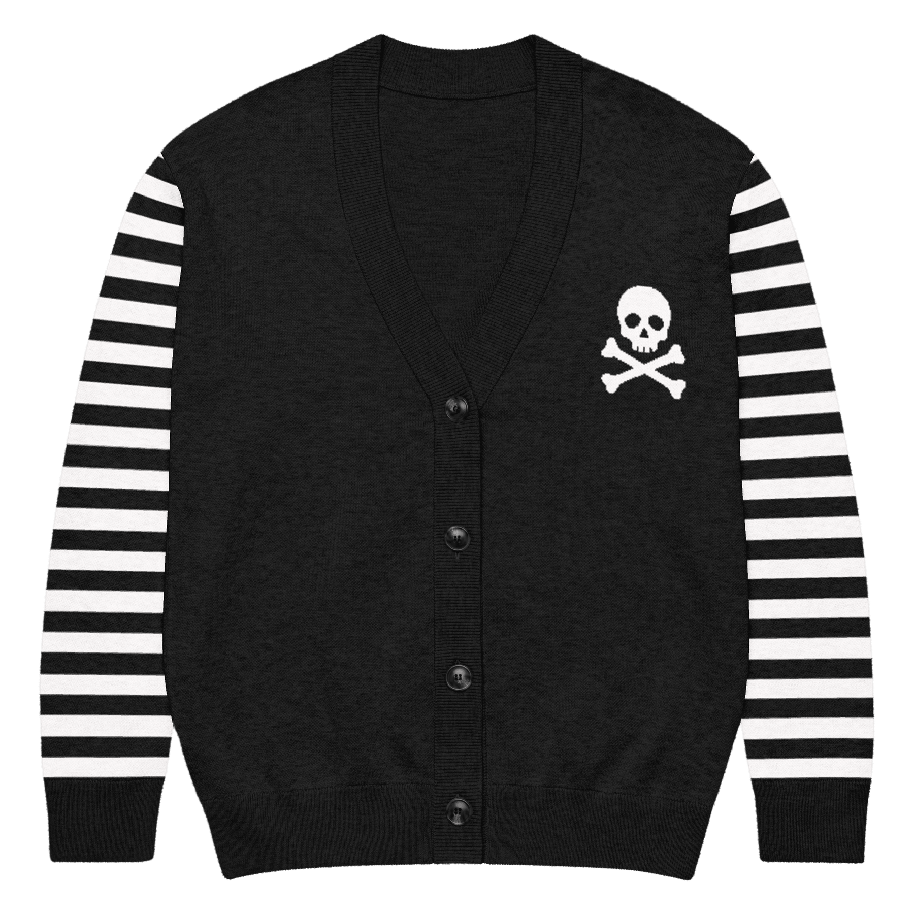 Skeleton Crew Knit Cardigan - Goth Cloth Co.9736151_21037