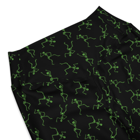 Skeleton Rave Flare Leggings - Goth Cloth Co.8307985_19331