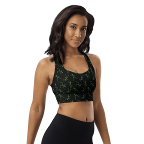 Skeleton Rave Longline Sports Bra - Goth Cloth Co.8750443_12290