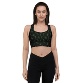 Skeleton Rave Longline Sports Bra - Goth Cloth Co.8750443_12290