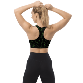 Skeleton Rave Longline Sports Bra - Goth Cloth Co.8750443_12290