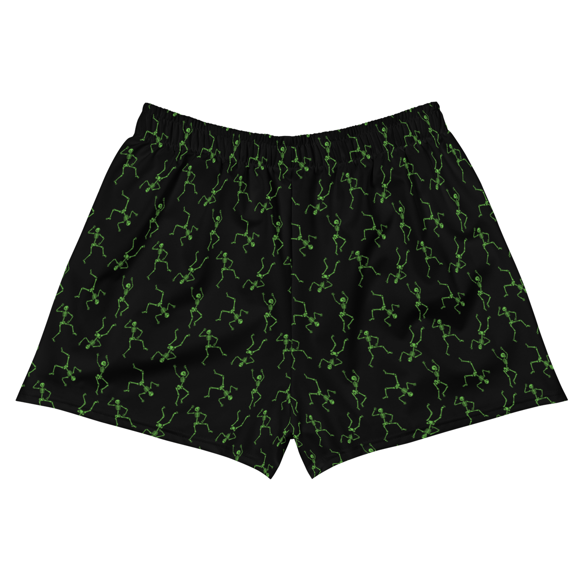 Skeleton Rave Unisex Athletic Shorts - Goth Cloth Co.4565134_9804