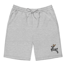 Skeleton Reindeer Fleece Shorts - Goth Cloth Co.4858695_12449