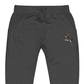 Skeleton Reindeer Fleece Sweatpants - Goth Cloth Co.3914865_11265