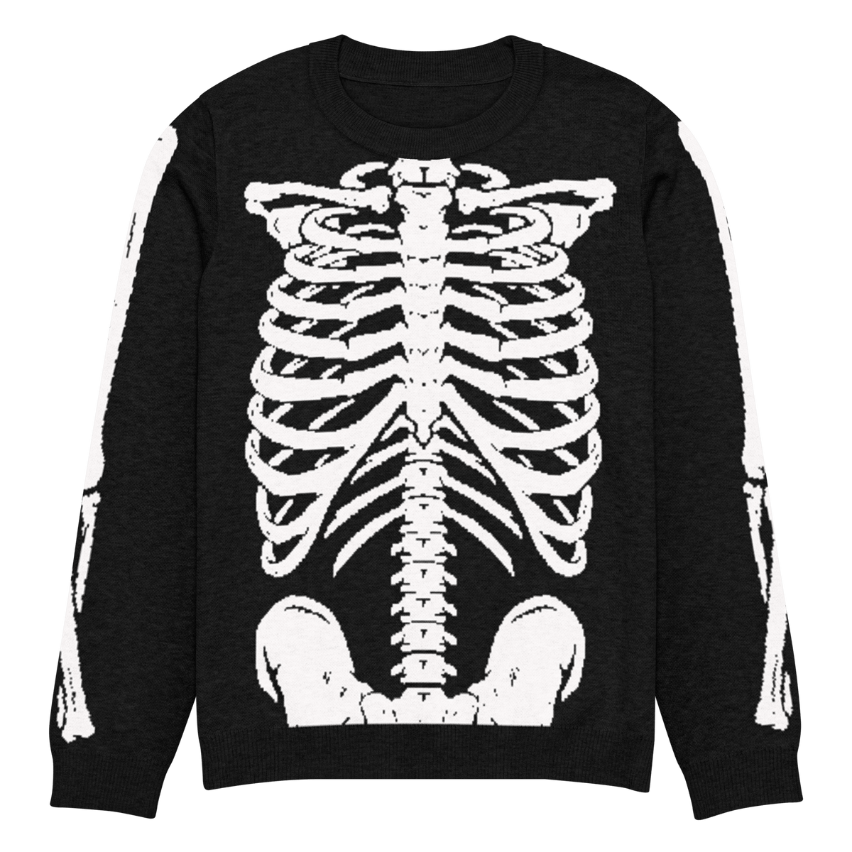 Skeleton Squad Knit Crew Neck Sweater - Goth Cloth Co.9847186_19635