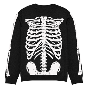 Skeleton Squad Knit Crew Neck Sweater - Goth Cloth Co.9847186_19635