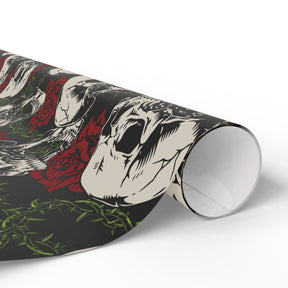 Skull and Thorn Gift Wrap Paper - Goth Cloth Co.Home Decor19896283340221028355