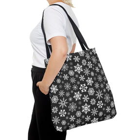 Skulldrift Gothic Snowflake Reusable Gift Bag Tote - Goth Cloth Co.Bags33722542146606948689