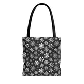 Skulldrift Gothic Snowflake Reusable Gift Bag Tote - Goth Cloth Co.Bags33722542146606948689