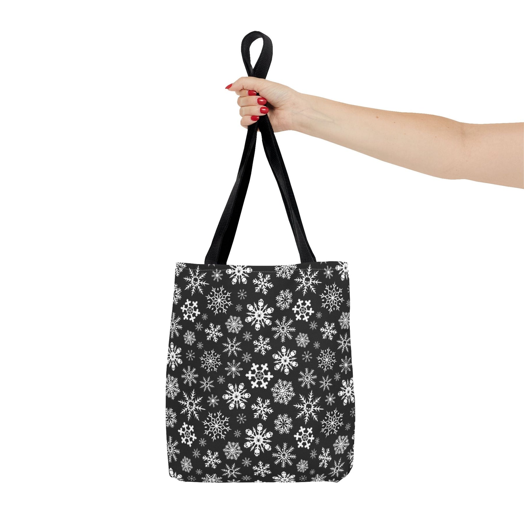 Skulldrift Gothic Snowflake Reusable Gift Bag Tote - Goth Cloth Co.Bags33722542146606948689