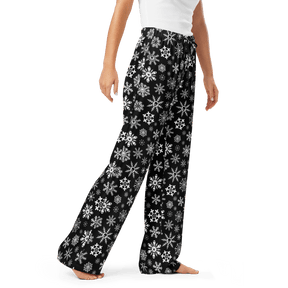 Skulldrift Snow Silky Pajama Pants - Goth Cloth Co.6483870_20976