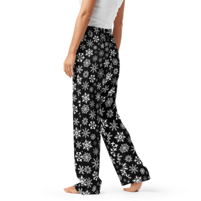 Skulldrift Snow Silky Pajama Pants - Goth Cloth Co.6483870_20976