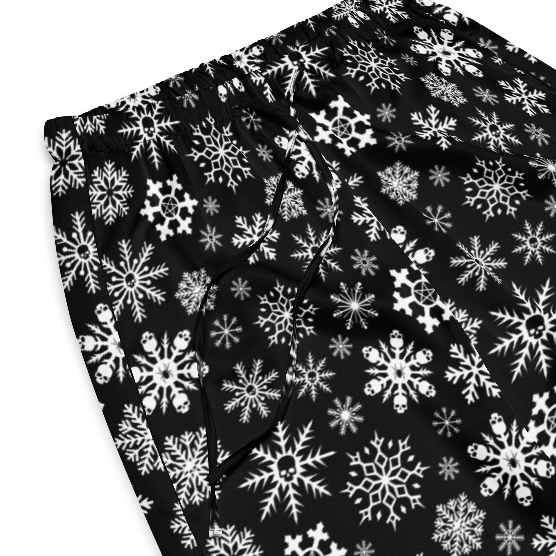 Skulldrift Snow Silky Pajama Pants - Goth Cloth Co.6483870_20976