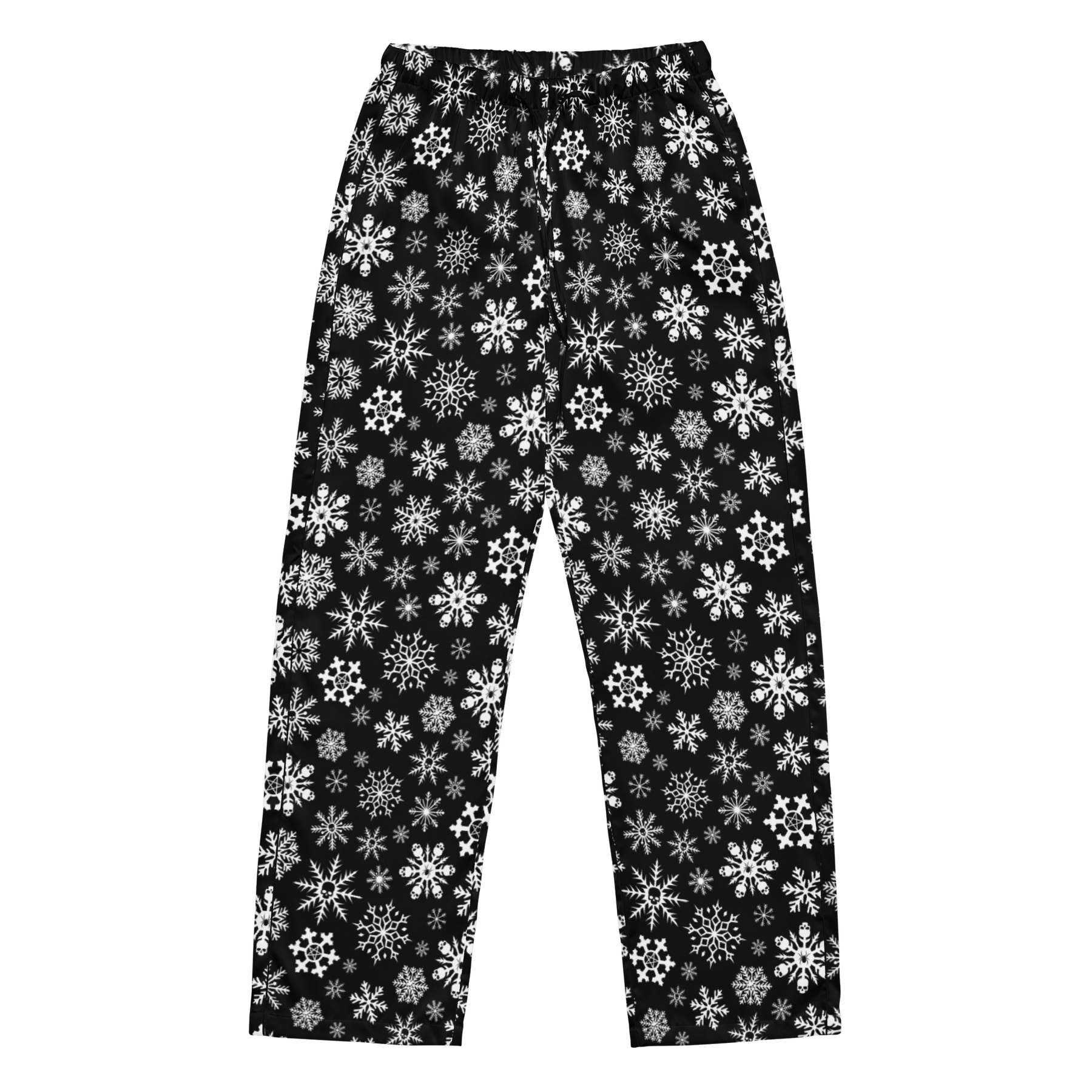 Skulldrift Snow Silky Pajama Pants - Goth Cloth Co.6483870_20976