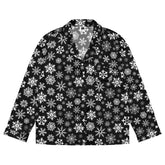 Skulldrift Snow Silky Pajama Top - Goth Cloth Co.1816835_20952