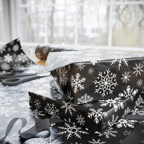 Skulldrift Snowflake Gift Wrap - Goth Cloth Co.Home Decor33472723716832694247