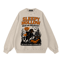 Sleepy Hollow Acid Wash Sweatshirt - Goth Cloth Co.260915PODRA11284016