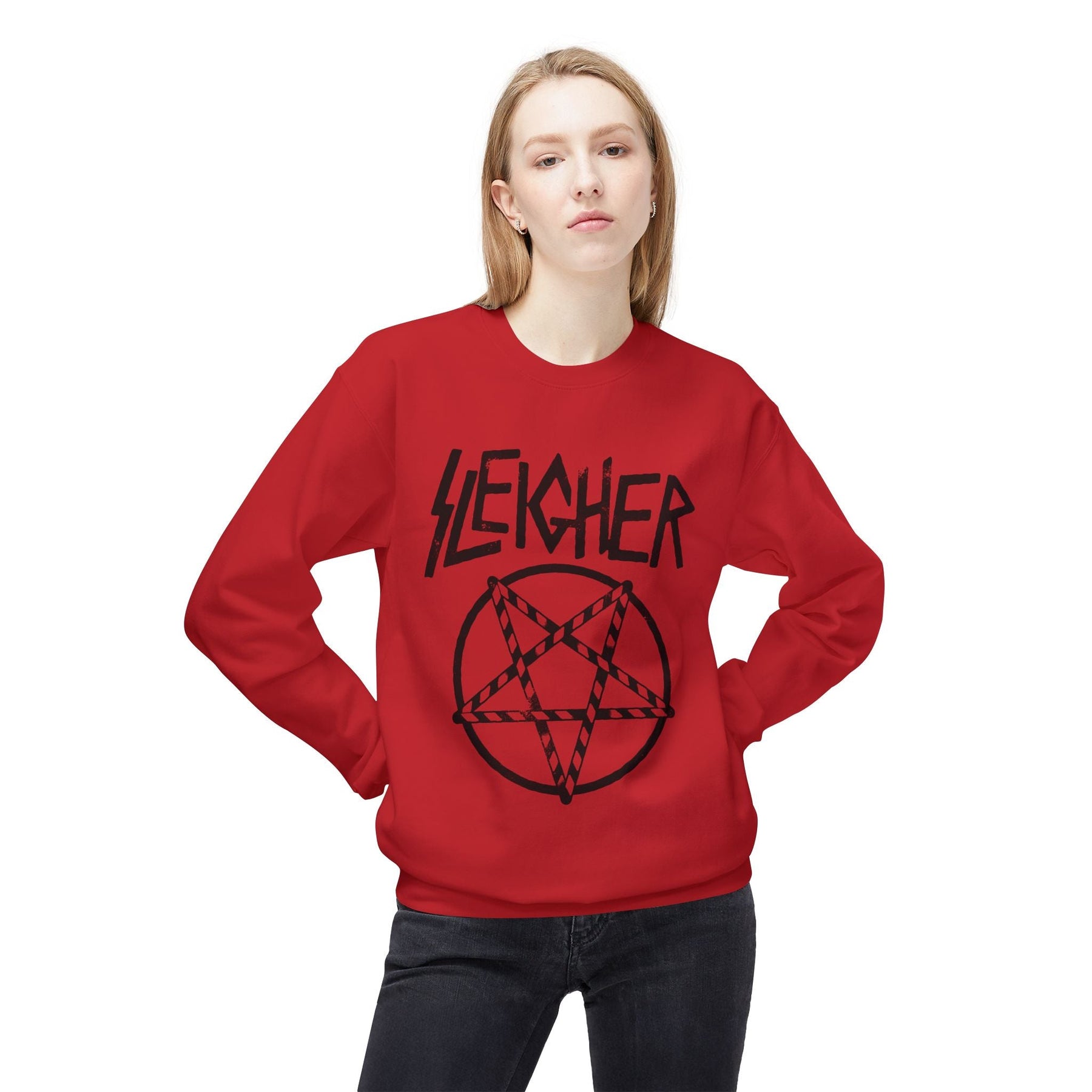 Sleigher Metal Sweatshirt - Goth Cloth Co.Sweatshirt21601789222867616161