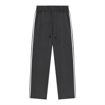 Snow Washed Contrast Tape Sweatpants - Goth Cloth Co.251217PODPX0931001