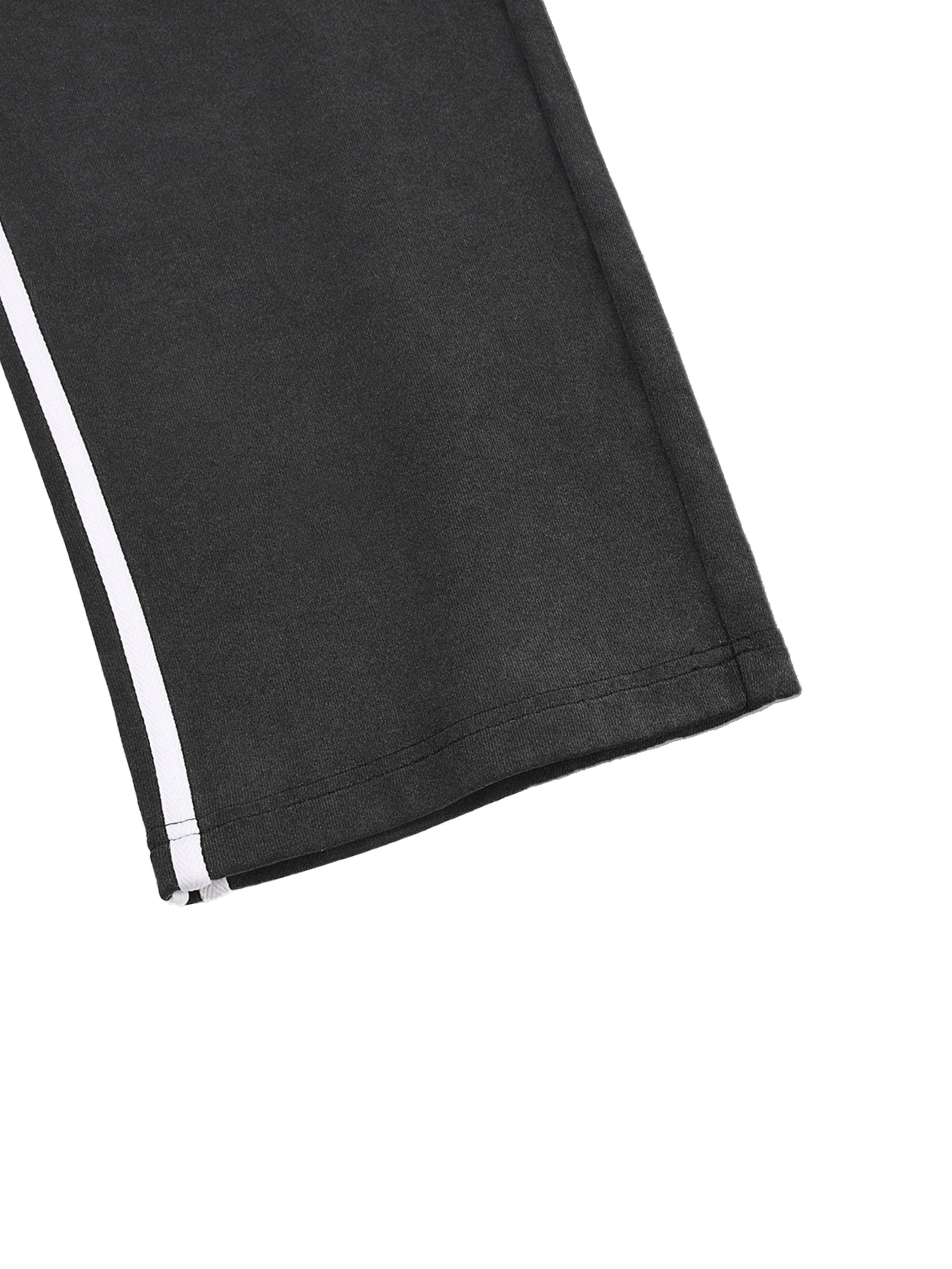 Snow Washed Contrast Tape Sweatpants - Goth Cloth Co.251217PODPX0931005