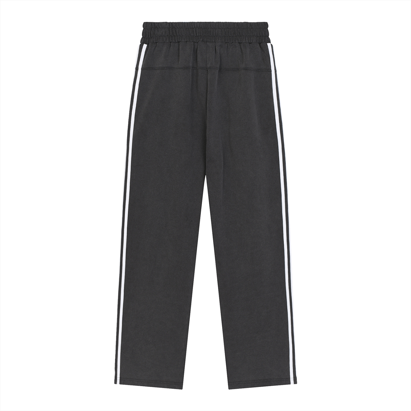 Snow Washed Contrast Tape Sweatpants - Goth Cloth Co.251217PODPX0931005