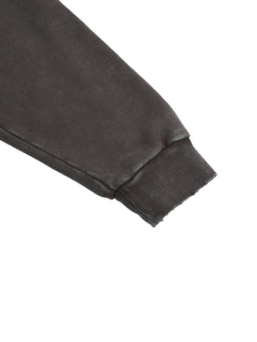 Snow Washed Distressed Panel Pocket Hoodie - Goth Cloth Co.251217PODRB1299016