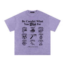 Snow Washed Oversized Cotton T-Shirt - Goth Cloth Co.260814PODPQ2672007