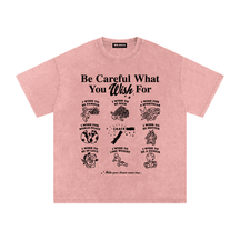 Snow Washed Oversized Cotton T-Shirt - Goth Cloth Co.260814PODPQ2672013
