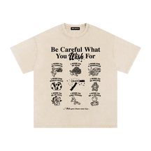 Snow Washed Oversized Cotton T-Shirt - Goth Cloth Co.260814PODPQ2672031
