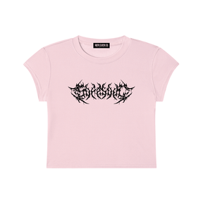 Soft Soul Metal Font Baby Tee - Goth Cloth Co.260422PODAA6156006