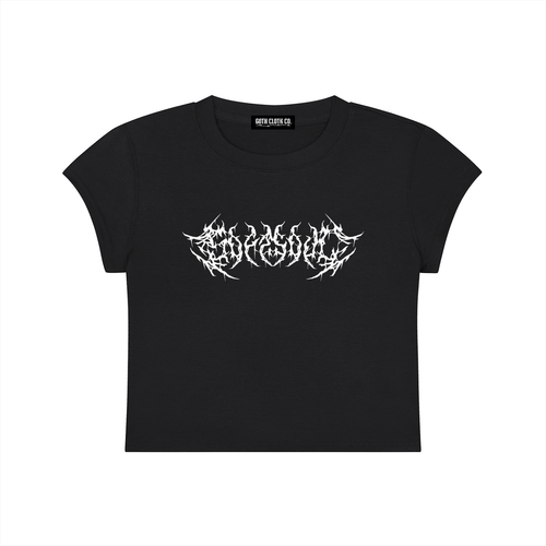 Soft Soul Metal Font Baby Tee - Goth Cloth Co.260422PODAA6169001