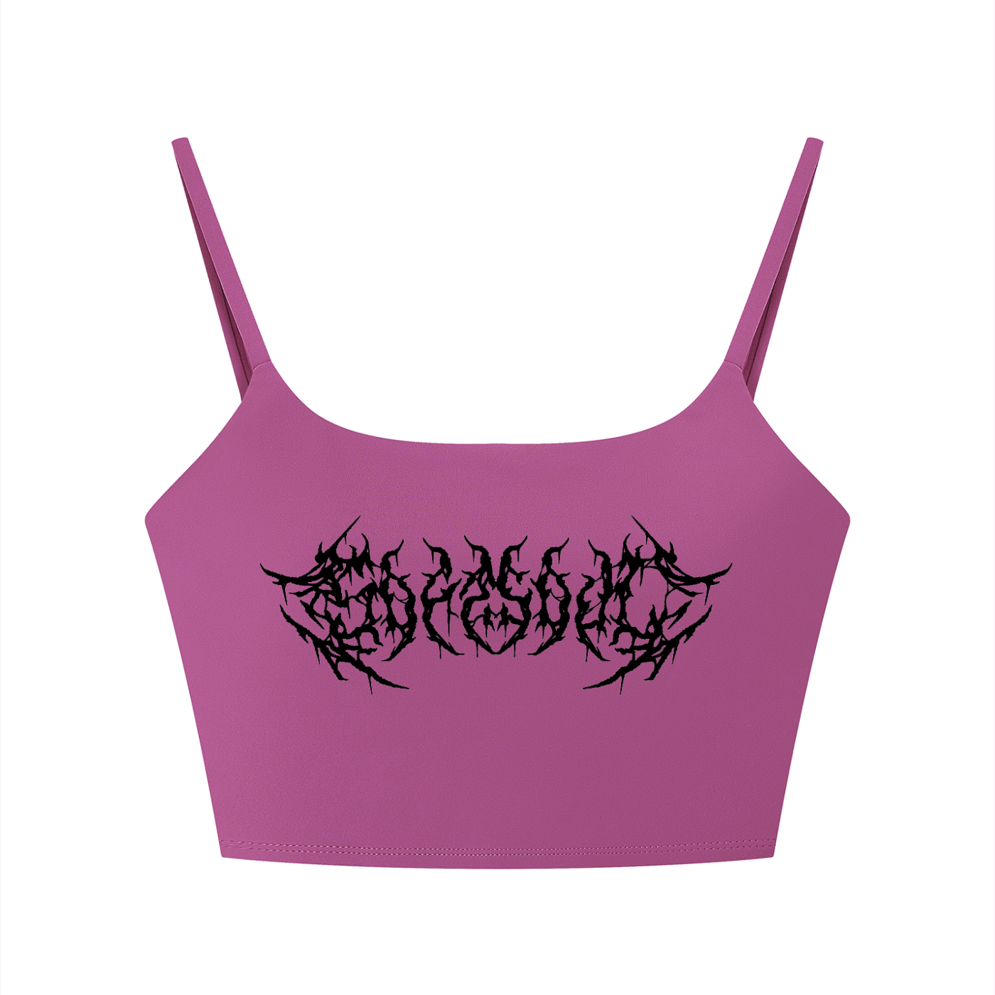 Soft Soul Metal Font Sports Bra - Goth Cloth Co.260709PODAC1305009