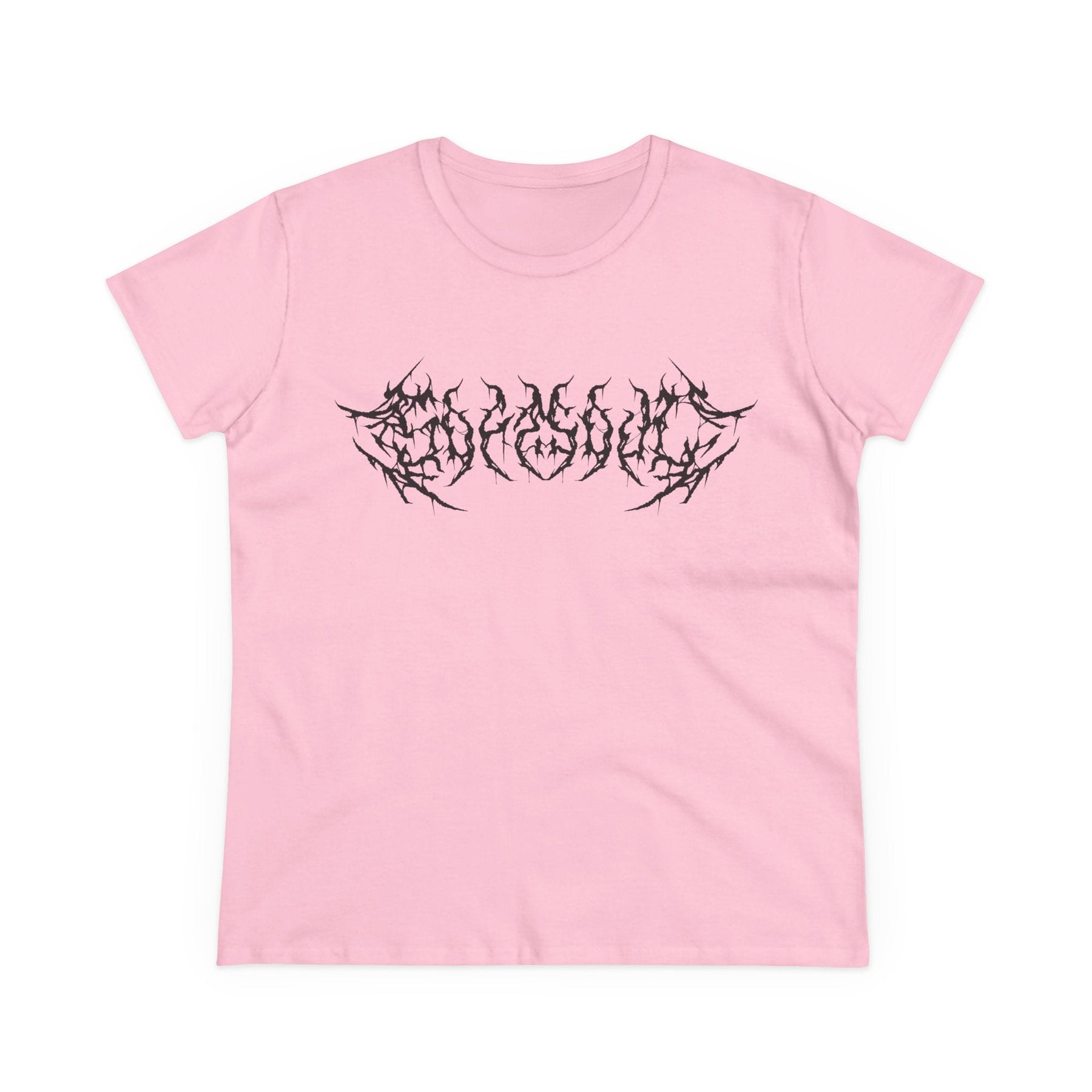 Soft Soul Metal Font Women's Baby Tee - Goth Cloth Co.T-Shirt12248203201283240375