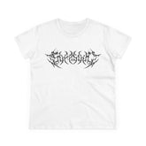 Soft Soul Metal Font Women's Baby Tee - Goth Cloth Co.T-Shirt12900818394406221685