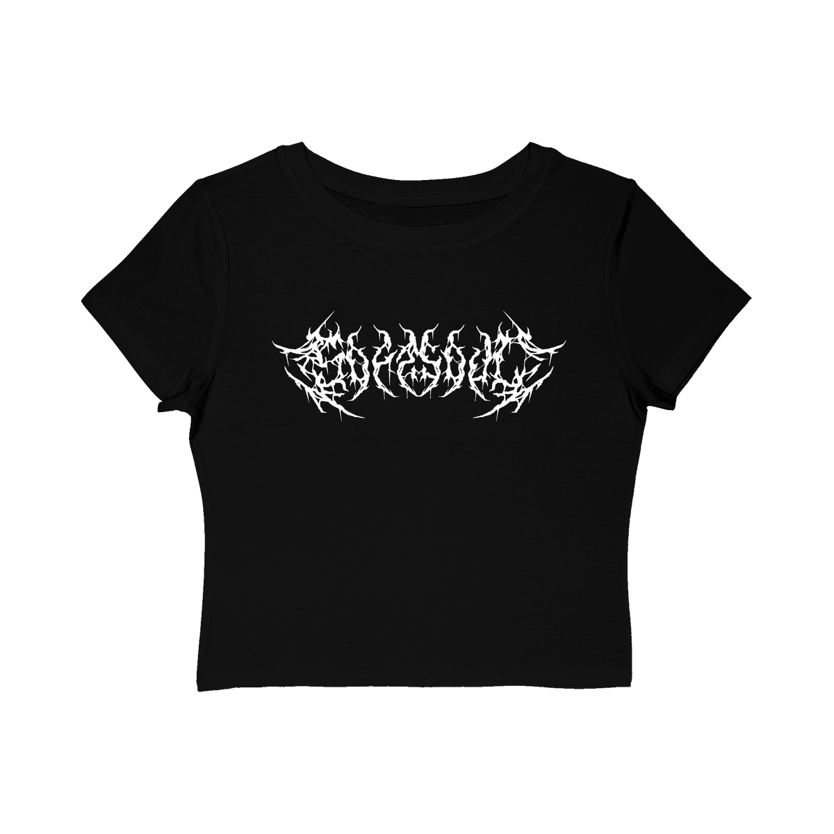 Soft Soul Metal Font Women's Baby Tee - Goth Cloth Co.T-Shirt14503126808073564583
