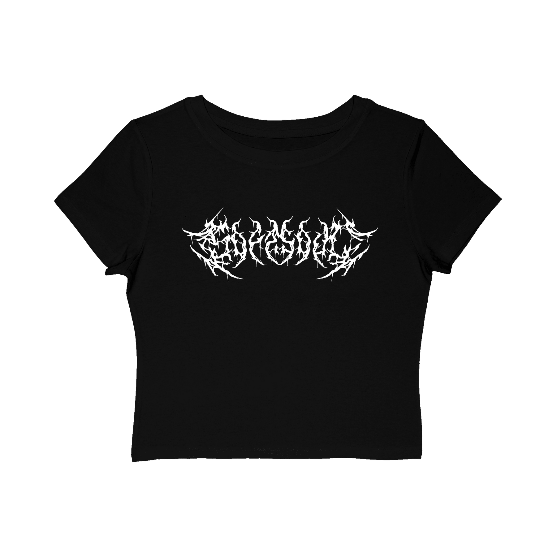 Soft Soul Metal Font Women's Baby Tee - Goth Cloth Co.T-Shirt14503126808073564583
