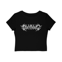 Soft Soul Metal Font Women's Baby Tee - Goth Cloth Co.T-Shirt14503126808073564583