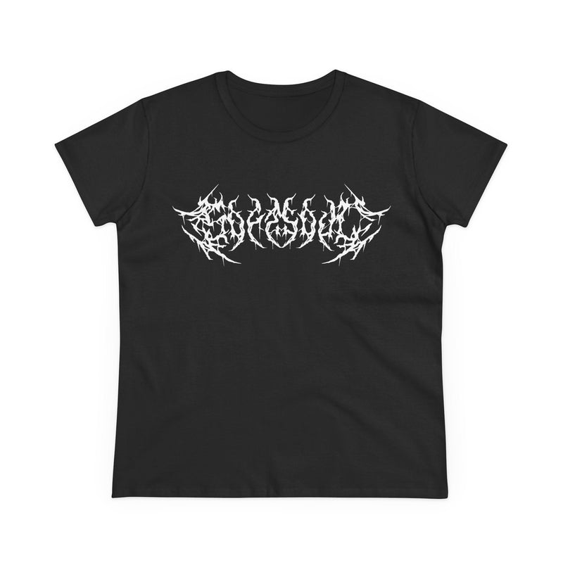 Soft Soul Metal Font Women's Baby Tee - Goth Cloth Co.T-Shirt91142291335171037790