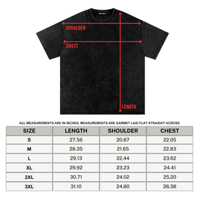 Soft Soul Snow Washed Cotton T-Shirt - Goth Cloth Co.260521PODPQ0251025