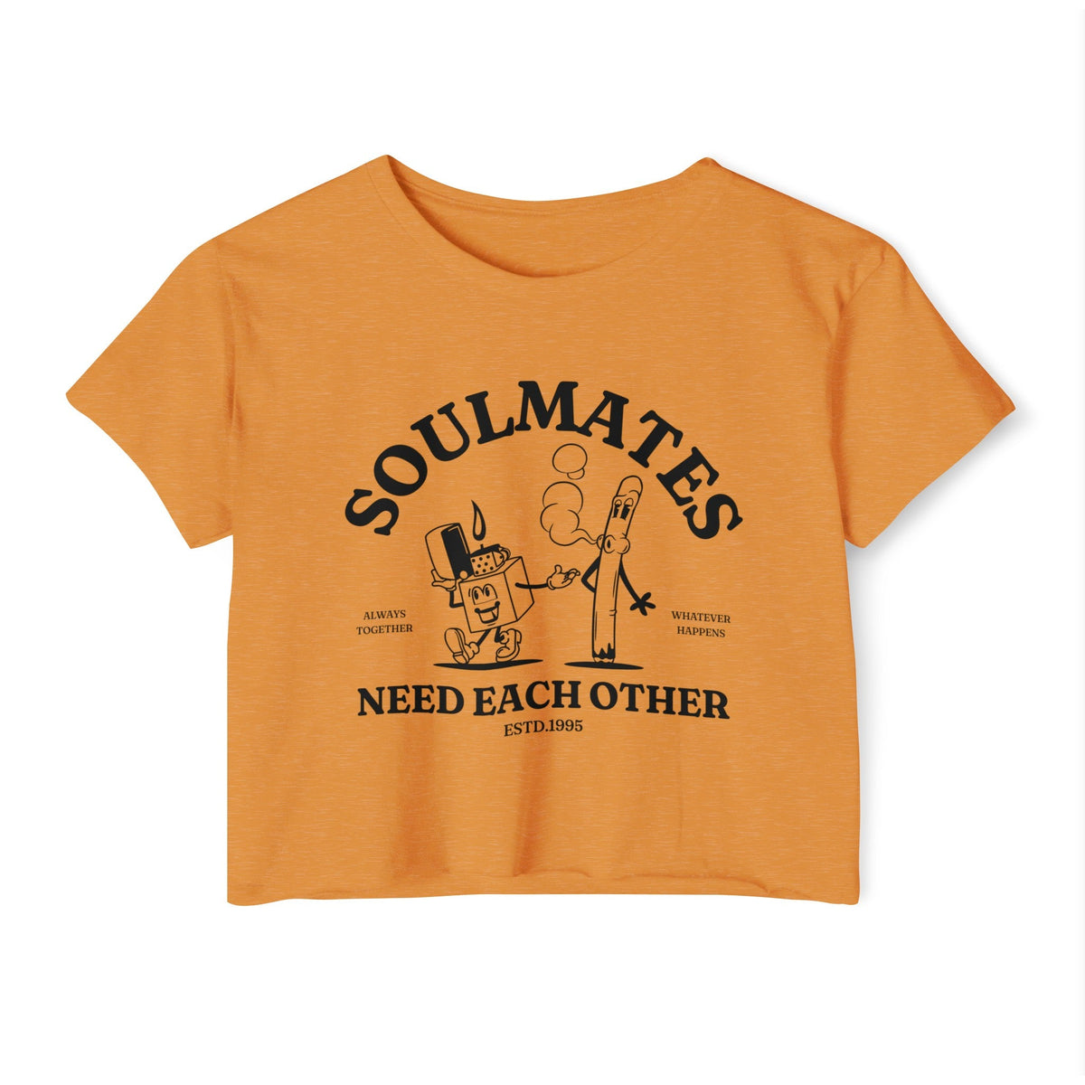 Soulmates Women's Crop Top - Goth Cloth Co.T - Shirt17189748970231812963