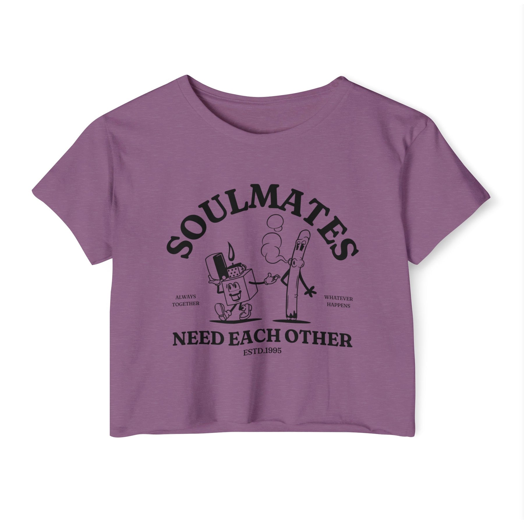 Soulmates Women's Crop Top - Goth Cloth Co.T - Shirt73296563426108532598