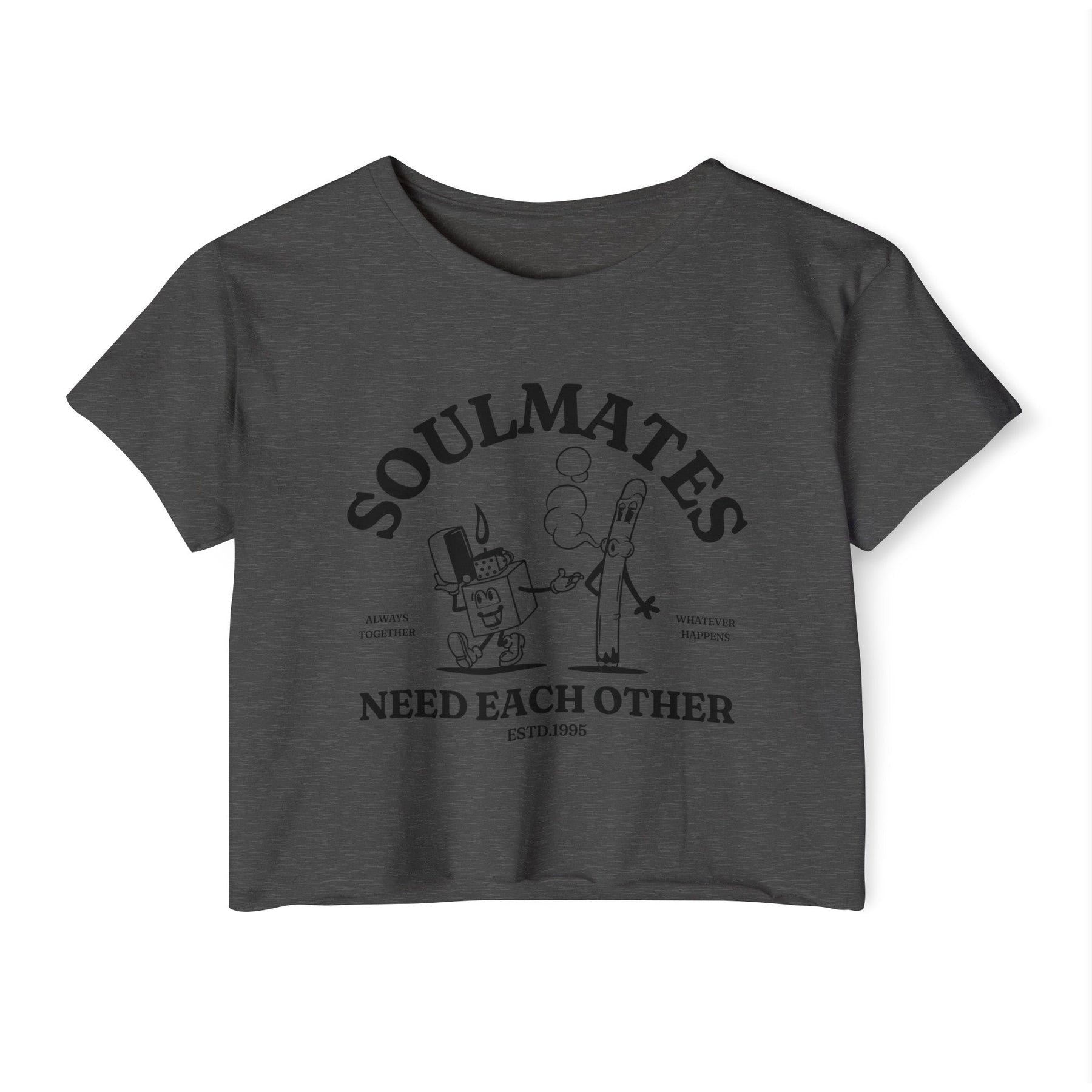 Soulmates Women's Crop Top - Goth Cloth Co.T - Shirt80476715794955572730