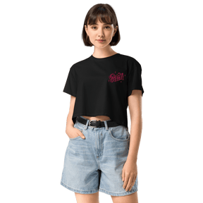 Sparkly Bitch Embroidered Crop Top - Goth Cloth Co.8195287_16094