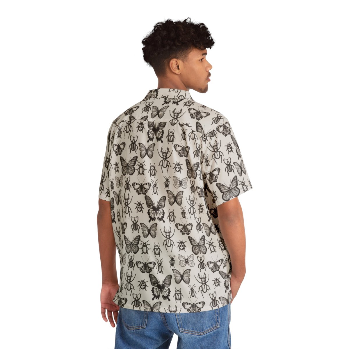 Specimen Study Men's Hawaiian Shirt (READY TO SHIP) - Goth Cloth Co.20923445789992698000